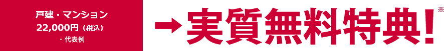 実質無料特典