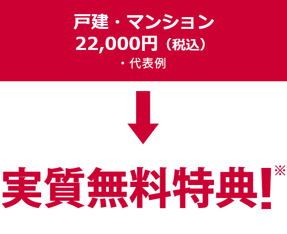 実質無料特典